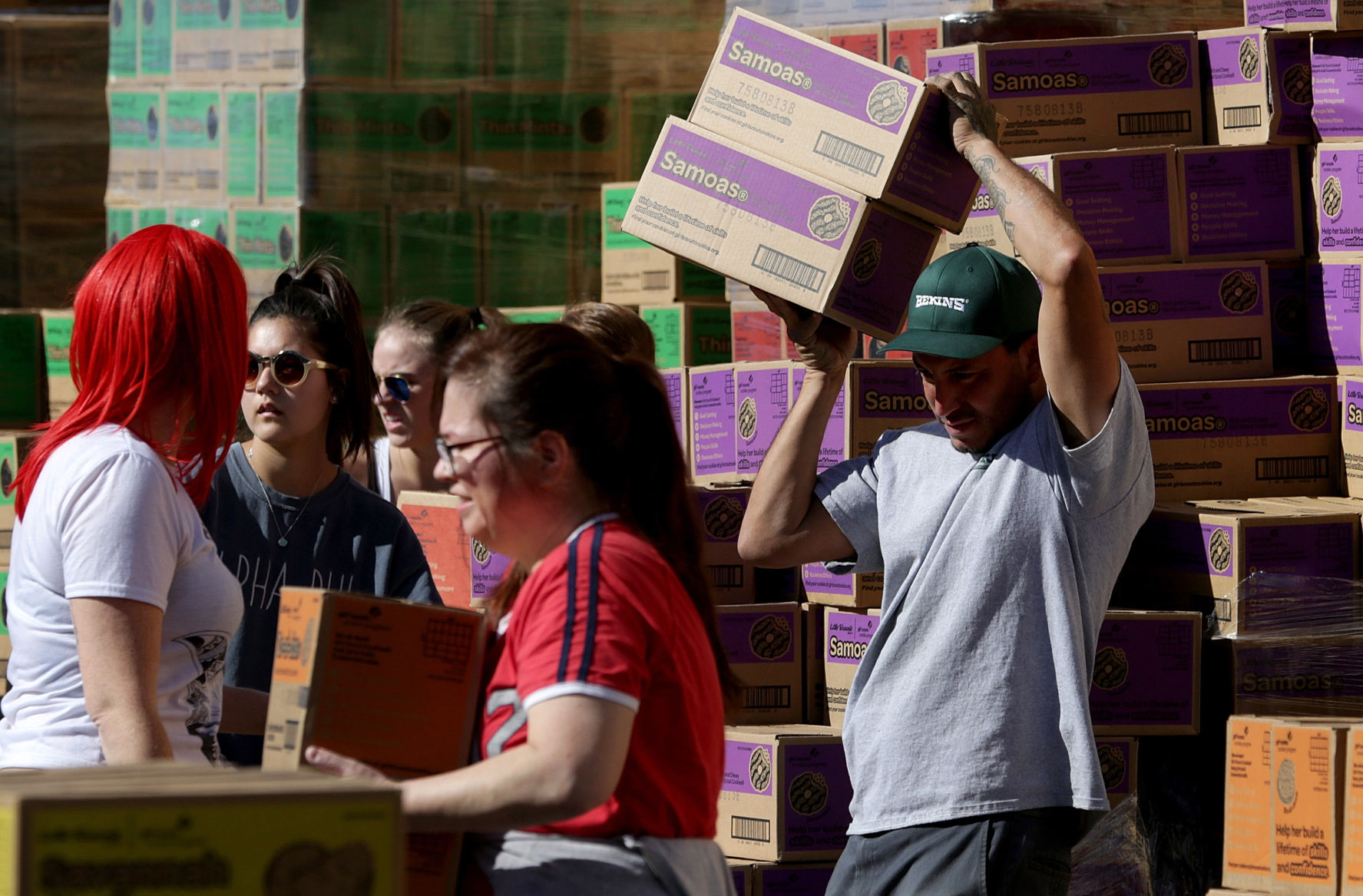 Girl Scout Cookie Drop